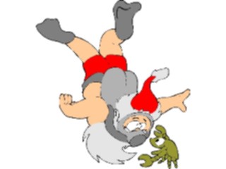 Sticker Custom Preview Image #071517 Holidays Christmas Santa Reindeer Santa Scuba Diving1