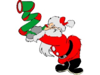 Sticker Custom Preview Image #071552 Holidays Christmas Santa Reindeer Santa Telescope