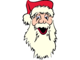 Sticker Custom Preview Image #071554 Holidays Christmas Santa Reindeer Santa Tired