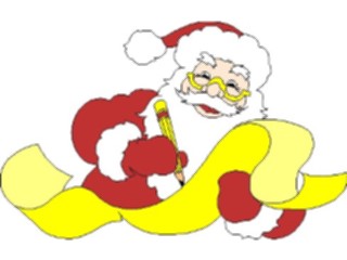 Sticker Custom Preview Image #071580 Holidays Christmas Santa Reindeer Santawith List02