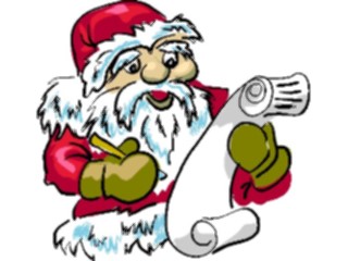 Sticker Custom Preview Image #071581 Holidays Christmas Santa Reindeer Santawith List03