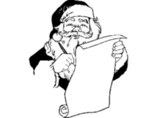 Sticker Custom Preview Image #071583 Holidays Christmas Santa Reindeer Santawith List05