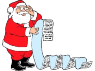 Sticker Custom Preview Image #071584 Holidays Christmas Santa Reindeer Santawith List06