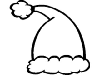 Sticker Custom Preview Image #071612 Holidays Christmas Santa Reindeer Santas Hat Frame