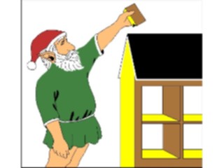 Sticker Custom Preview Image #071613 Holidays Christmas Santa Reindeer Santas Helper1