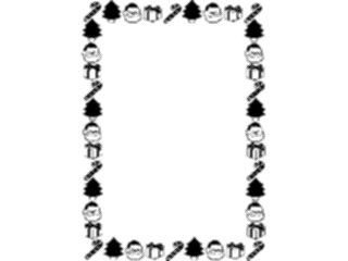 Sticker Custom Preview Image #071668 Holidays Christmas Titles Frames Christmas Frame