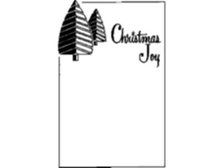 Sticker Custom Preview Image #071674 Holidays Christmas Titles Frames Christmas Joy Frame