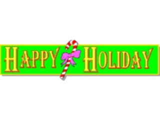 Sticker Custom Preview Image #071695 Holidays Christmas Titles Frames Happy Holiday