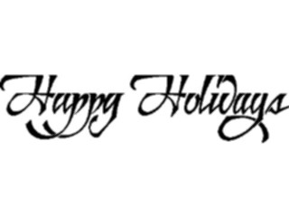 Sticker Custom Preview Image #071698 Holidays Christmas Titles Frames Happy Holidays2