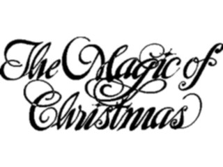 Sticker Custom Preview Image #071743 Holidays Christmas Titles Frames Magicof Christmas