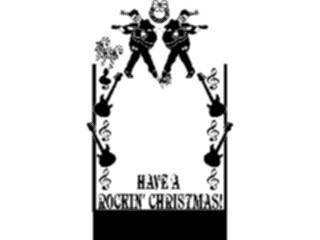 Sticker Custom Preview Image #071821 Holidays Christmas Titles Frames Rockini Christmas Frame