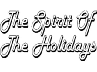 Sticker Custom Preview Image #071860 Holidays Christmas Titles Frames Spiritofthe Holidays