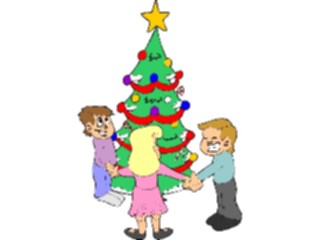 Sticker Custom Preview Image #071873 Holidays Christmas Trees Ornaments Aroundthe Tree2