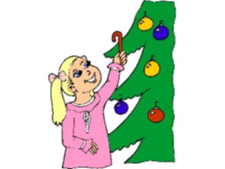 Sticker Custom Preview Image #071889 Holidays Christmas Trees Ornaments Decorating Tree1