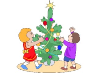 Sticker Custom Preview Image #071890 Holidays Christmas Trees Ornaments Decorating Tree2