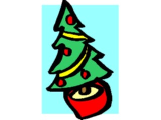 Sticker Custom Preview Image #072054 Holidays Christmas Trees Ornaments Tree09