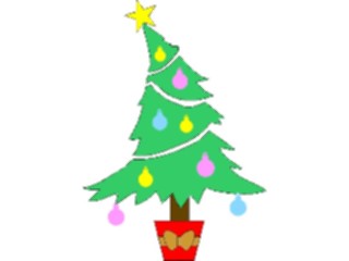 Sticker Custom Preview Image #072056 Holidays Christmas Trees Ornaments Tree11