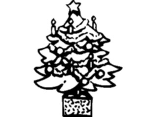 Sticker Custom Preview Image #072063 Holidays Christmas Trees Ornaments Tree18