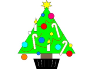 Sticker Custom Preview Image #072065 Holidays Christmas Trees Ornaments Tree20