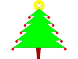 Sticker Custom Preview Image #072067 Holidays Christmas Trees Ornaments Tree22