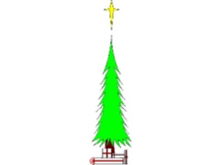 Sticker Custom Preview Image #072073 Holidays Christmas Trees Ornaments Tree28