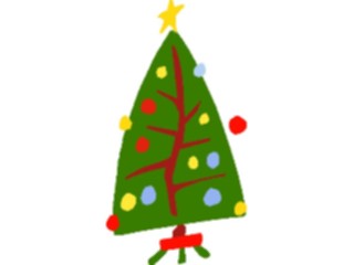 Sticker Custom Preview Image #072093 Holidays Christmas Trees Ornaments Tree48