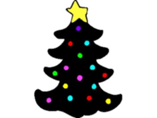 Sticker Custom Preview Image #072111 Holidays Christmas Trees Ornaments Tree66