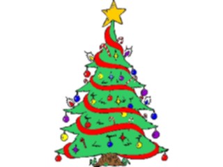 Sticker Custom Preview Image #072115 Holidays Christmas Trees Ornaments Tree70