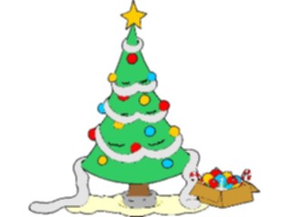 Sticker Custom Preview Image #072119 Holidays Christmas Trees Ornaments Tree74