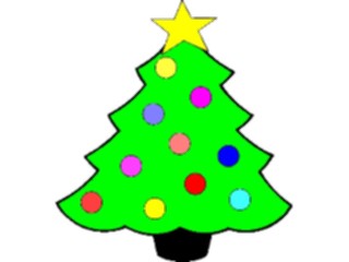 Sticker Custom Preview Image #072131 Holidays Christmas Trees Ornaments Tree86