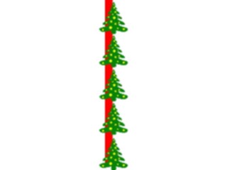 Sticker Custom Preview Image #072138 Holidays Christmas Trees Ornaments Tree Border2