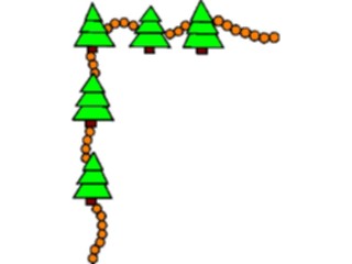 Sticker Custom Preview Image #072145 Holidays Christmas Trees Ornaments Tree Corner1