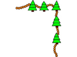 Sticker Custom Preview Image #072146 Holidays Christmas Trees Ornaments Tree Corner2