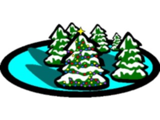 Sticker Custom Preview Image #072173 Holidays Christmas Trees Ornaments Trees4