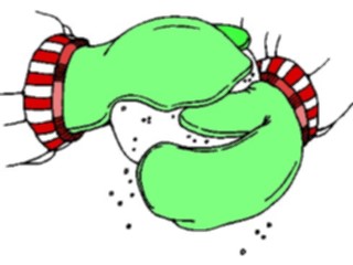 Sticker Custom Preview Image #072235 Holidays Christmas Winter Holiday Fun Makinga Snowball1