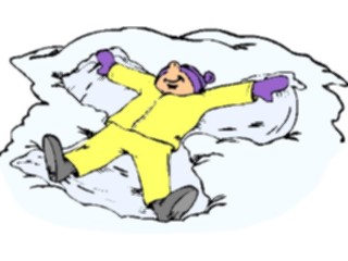Sticker Custom Preview Image #072371 Holidays Christmas Winter Holiday Fun Snow Angels1