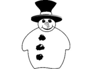 Sticker Custom Preview Image #072428 Holidays Christmas Winter Holiday Fun Snowman06