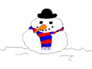 Sticker Custom Preview Image #072430 Holidays Christmas Winter Holiday Fun Snowman08