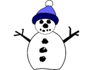 Sticker Custom Preview Image #072434 Holidays Christmas Winter Holiday Fun Snowman12