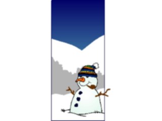 Sticker Custom Preview Image #072436 Holidays Christmas Winter Holiday Fun Snowman14