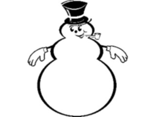 Sticker Custom Preview Image #072439 Holidays Christmas Winter Holiday Fun Snowman17