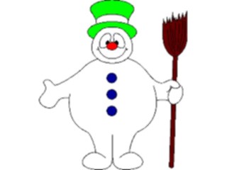 Sticker Custom Preview Image #072440 Holidays Christmas Winter Holiday Fun Snowman18