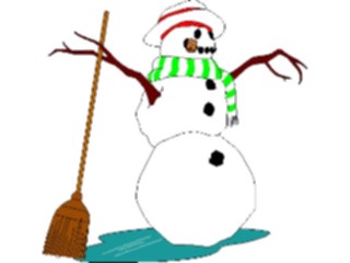 Sticker Custom Preview Image #072441 Holidays Christmas Winter Holiday Fun Snowman19