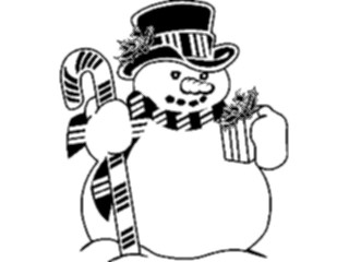 Sticker Custom Preview Image #072445 Holidays Christmas Winter Holiday Fun Snowman23