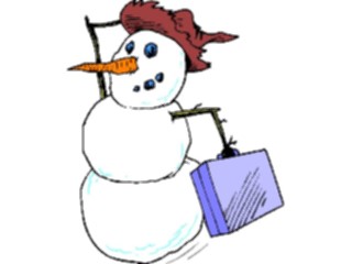 Sticker Custom Preview Image #072454 Holidays Christmas Winter Holiday Fun Snowman32