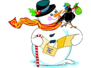 Sticker Custom Preview Image #072457 Holidays Christmas Winter Holiday Fun Snowman35