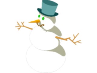 Sticker Custom Preview Image #072459 Holidays Christmas Winter Holiday Fun Snowman37