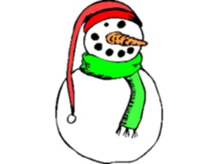 Sticker Custom Preview Image #072461 Holidays Christmas Winter Holiday Fun Snowman39