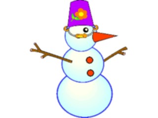 Sticker Custom Preview Image #072469 Holidays Christmas Winter Holiday Fun Snowman47