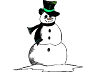 Sticker Custom Preview Image #072477 Holidays Christmas Winter Holiday Fun Snowman55